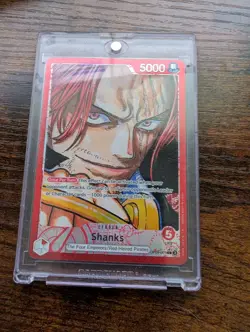 One Piece TCG English OP09-001 Shanks Leader Alt Art Parallel - Image 1