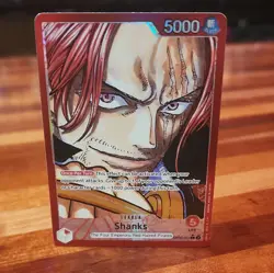 One Piece TCG English OP09-001 Shanks Leader Alt Art Parallel - Image 1