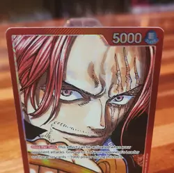 One Piece TCG English OP09-001 Shanks Leader Alt Art Parallel - Image 2