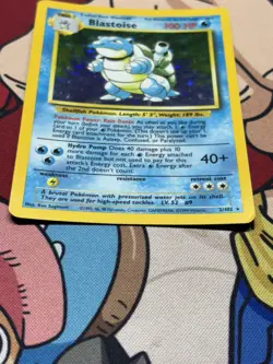 Blastoise 2/102 Holo Rare Base Set Pokemon TCG (LP) - Image 5