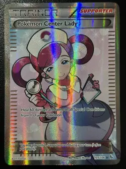 2014 Pokemon XY Flashfire ~ Pokemon Center Lady Full Art Ultra Rare 105/106 ~ LP - Image 1