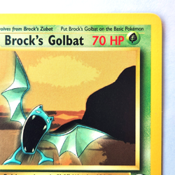Brock's Golbat 39/132 Pokemon TCG 1st Edition Gym Heroes NM Vintage 2000 Card - Image 4