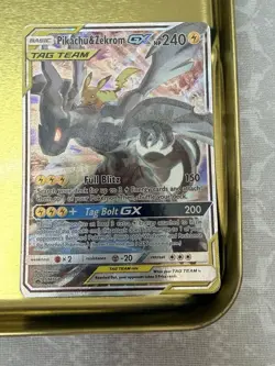 Pokemon TCG Pikachu & Zekrom GX Team Up Holo - Image 1