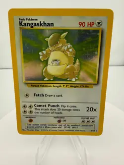 Kangaskhan 5/64 Holo - No Symbol - Jungle - Pokemon Card - NM - Image 1