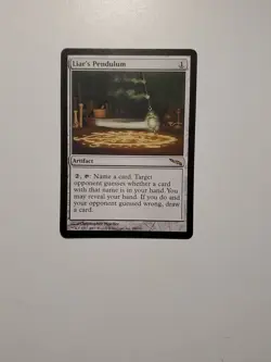MtG Liar's Pendulum LP x1 - Mirrodin - Image 1