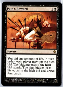 Saviors of Kamigawa #85 Pain's Reward - Image 1