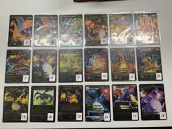 POKEMON CARDS ( BLACK FOIL CARDS ) Fan Art EX, V, VMAX, GX, DX ~YOU PICK~ - Image 1