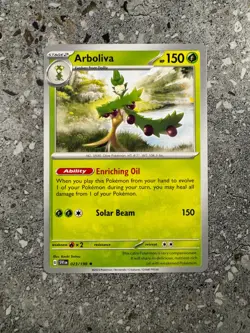 Pokemon TCG Arboliva 023/198 SV Base Non-Holo Rare Theme Deck Exclusive NM-M - Image 1