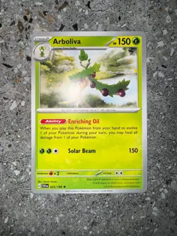 Pokemon TCG Arboliva 023/198 SV Base Non-Holo Rare Theme Deck Exclusive NM-M - Image 3