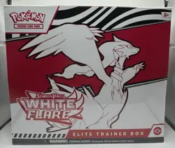 Pokemon TCG Scarlet & Violet White Flare Elite Trainer Box Factory Sealed ETB - Image 1