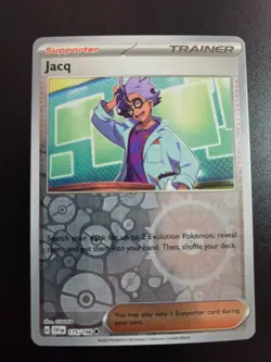 Jacq 175/198 - Scarlet Violet - Pokemon TCG - NM - Reverse Holo - - Image 1