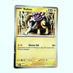 RAIKOU COSMOS HOLO PROMO & COIN MEGA EVOLUTION 048/132 POKEMON TCG NEW NM/M - Image 2