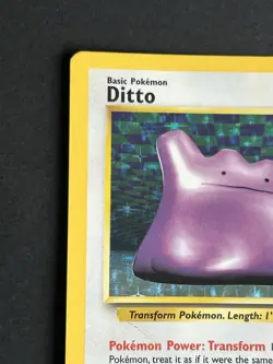 Pokemon TCG Ditto 3/62 Fossil Holo LP - Image 4