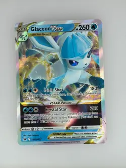 2019 Pokemon SWSH Black Star Glaceon VSTAR SWSH197 NM - Image 1