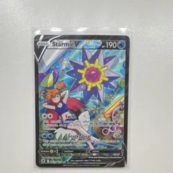 Pokemon TCG Starmie V TG13/TG30 Astral Radiance Trainer Gallery Ultra Rare Holo - Image 1