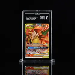 TAG 9 - 2019 Pokemon SM Cosmic Eclipse Charizard Braixen Tag Team Holo #22/236 - Image 1