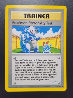 Pokemon Personality Test 102/105 Neo Destiny Regular pokemon - Image 1
