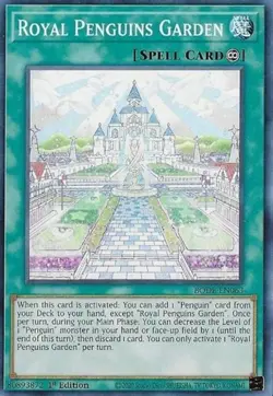 Royal Penguins Garden - BODE-EN063 - Common - 1st Edition - Lightly Played - Image 1
