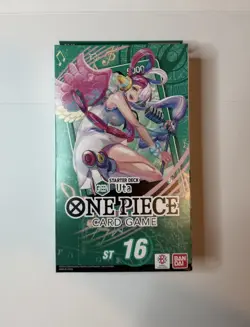 One Piece Tcg Starter Deck ST-16 Uta Green Deck English Brand New With PRB Pack! - Image 1