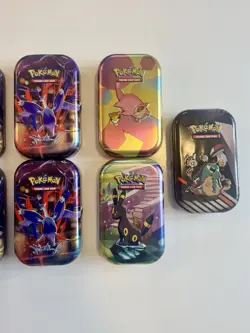 Pokemon Mini Tin LOT - Empty - 13 total - Image 2
