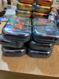 Pokemon Trading Card Game Mini Tin Lot of 40 *EMPTY* - Image 3