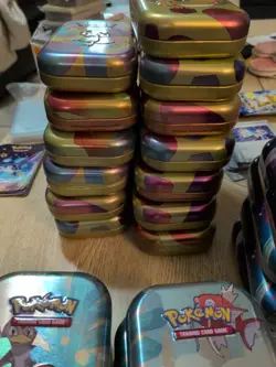 Pokemon Trading Card Game Mini Tin Lot of 40 *EMPTY* - Image 4
