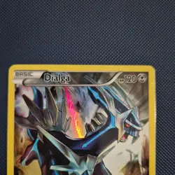 Pokemon Dialga XY77 Black Star Promo Rare Holo Card 2015 Full Art - Image 2
