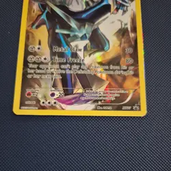 Pokemon Dialga XY77 Black Star Promo Rare Holo Card 2015 Full Art - Image 3