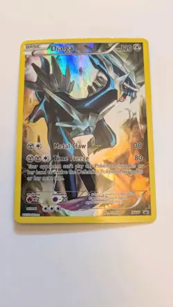 Pokemon Dialga XY77 Black Star Promo Rare Holo Card 2015 Full Art - Image 1