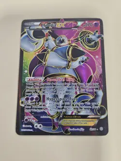 Hoopa EX Full Art 89/98 - XY Ancient Origins Ultra Rare Holo Pokemon Card LP - Image 1