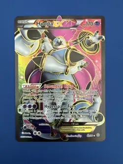 Pokemon TCG Hoopa EX Full Art Holo Card 89/98 XY-Ancient Origins 2015 - Image 1