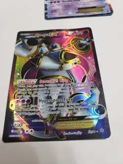 Hoopa EX Full Art 89/98 - XY Ancient Origins Ultra Rare Holo Pokemon Card LP - Image 2