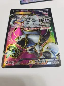 Hoopa EX Full Art 89/98 - XY Ancient Origins Ultra Rare Holo Pokemon Card LP - Image 4
