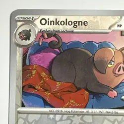 Oinkologne 140/159 Reverse Holo Card Journey Together JTG Pokemon TCG NM - Image 3
