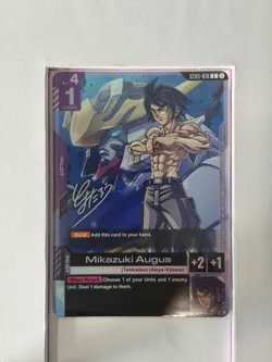 [Promo] ST05-010 Mikazuki Augus - Gundam TCG Card Game Alternate Art Bandai - Image 1