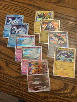 Pokemon 9 Card Holo Rares Surging Sparks Chien-Pao / Gouging Fire / Tapu Koko NM - Image 1