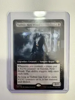 Vadmir, New Blood Extended (NM Non-Foil) OTJ-0329 Rare MTG - Image 3
