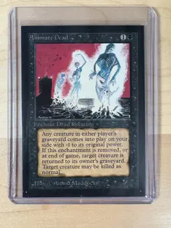 Animate Dead 1993 Collector's Edition Enchantment Magic: the Gathering (CE) 🔥 - Image 1