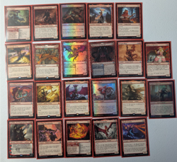 MTG - Custom Dragon Commander Deck - Blue/Red - Sarkhan - Includes Case/Sleeves - Image 4
