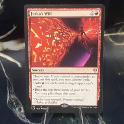 Magic the Gathering - Jeska's Will LP MTG Commander: Murders at Karlov Near Mint - Image 2