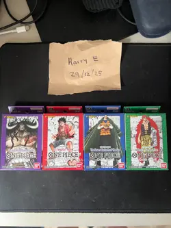 One Piece TCG - 1st Edition - Super Pre-Release Starter Deck set - ST01-ST04 - Image 1
