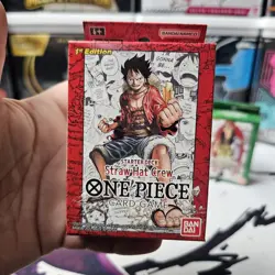 One Piece TCG - 1st Edition-Super Pre-Release Starter Deck set-ST01-ST04 Sealed - Image 2