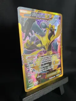 Alakazam EX Fates Collide 125/124 Full Art Holo Secret Rare Pokemon TCG Card LP - Image 2