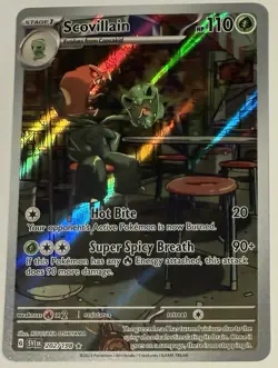Scovillain Pokemon (2023) Scarlet & Violet 202/198 Near Mint - Image 1