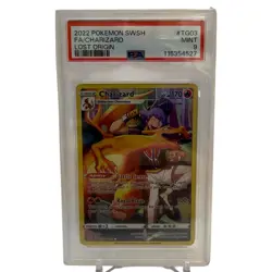 Pokemon SWSH FA/Charizard Lost Origin PSA 9 MINT Graded 2022 115354527 - Image 1