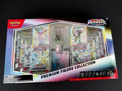 Pokemon Prismatic Evolutions Premium Figure Collection New Sealed IN HAND - Image 1