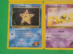 Pokemon Vintage 1st Edition GYM Challenge Cards Lot Of 4 Blaine's Charmander NM+ - Image 5