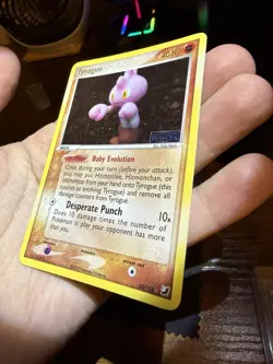 Pokemon Tyrogue 33/115 EX Unseen Forces Reverse Holo Stamped - Image 3