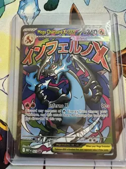 Mega Charizard X ex 023 UPC Promo - Black Star Promo Pokemon Card - NM/Mint - Image 1