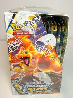 Pokemon Brilliant Stars Booster Box SEALED w/ Protective Case - Image 4